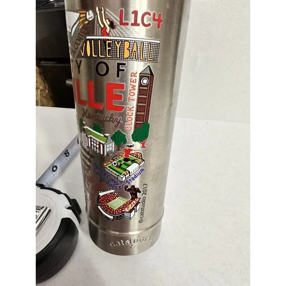 Catstudio University Of‎ Louisville Collegiate Landmarks Steel Tumbler 2017